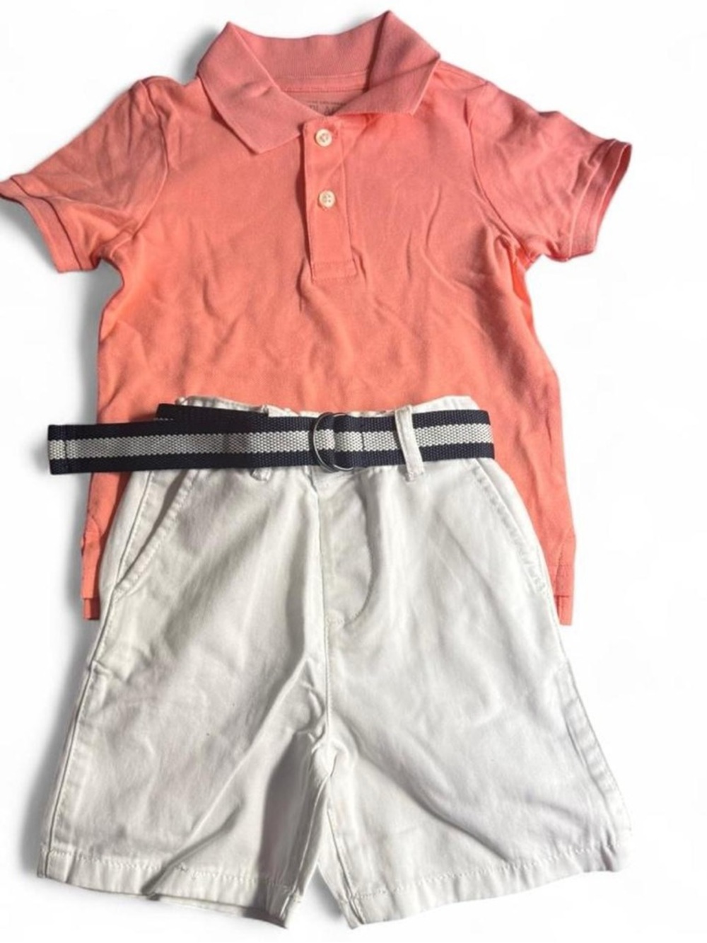 Kids Polo Shirt And Shorts w belt